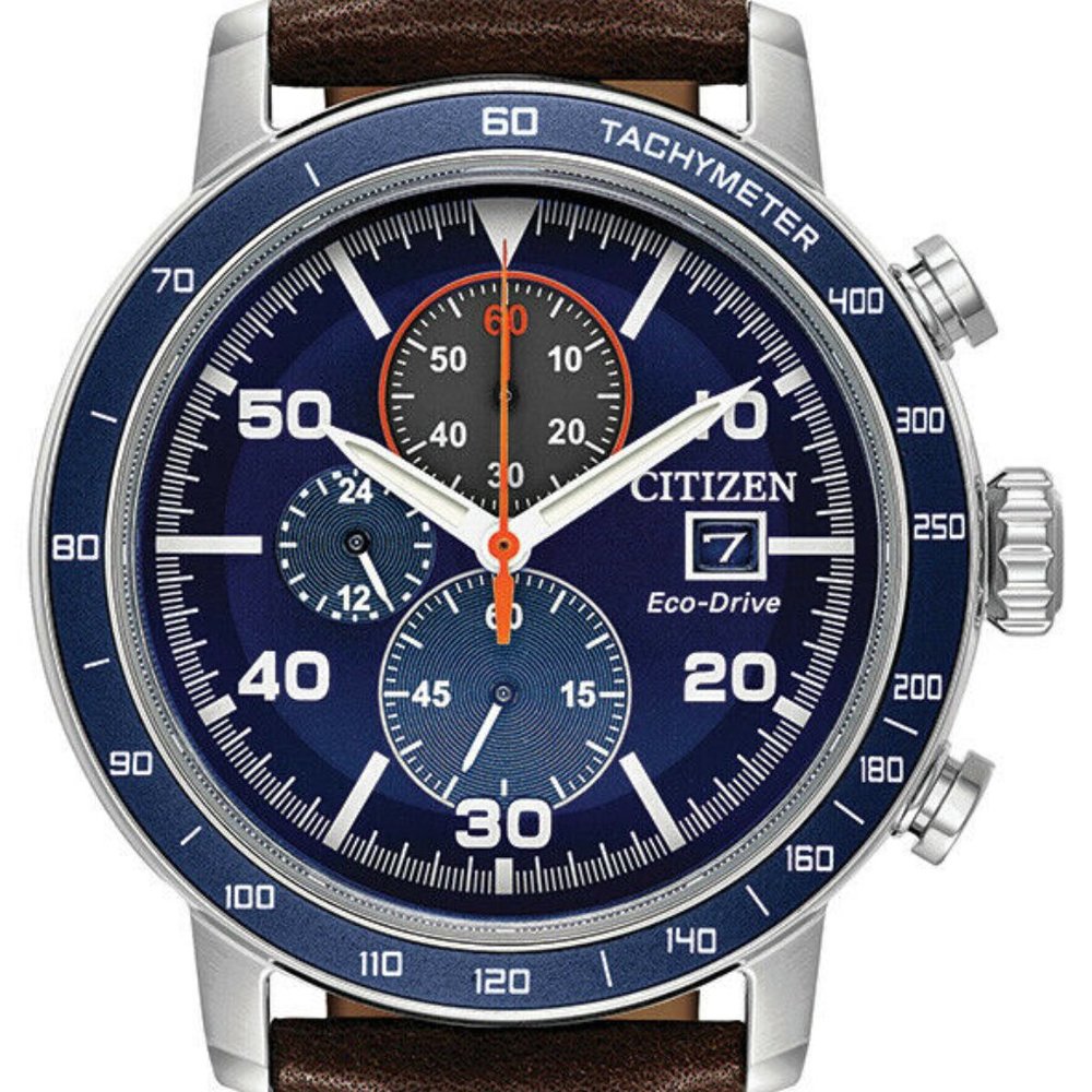 Citizen Chrono Blue Multi Dial 44mm Watch